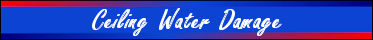 Ceiling Water Damage