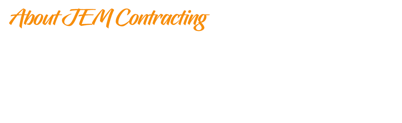 About JEM Contracting | Overlay | JEM Contracting | Residential and Commercial Renovations