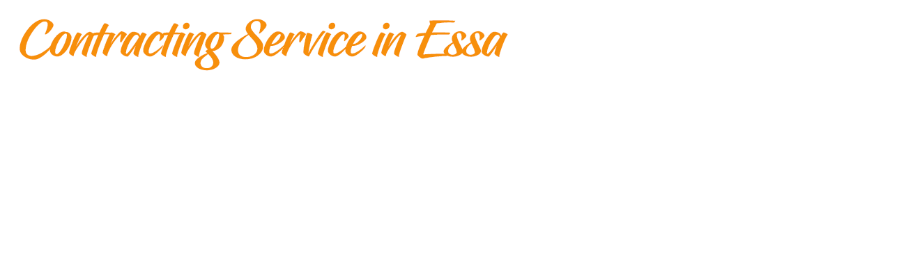 Contractors in Essa | Overlay | JEM Contracting | Residential and Commercial Renovations